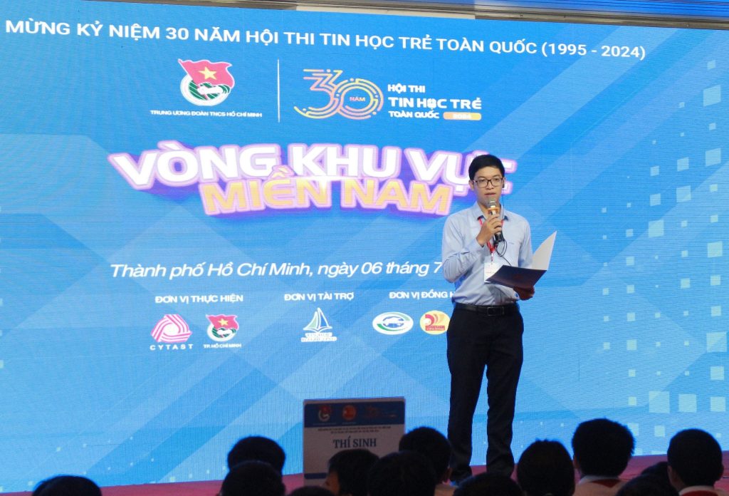 Central Communist Youth Union and Center for the Development of Science, Technology and Young Talents and Vien Dong College held the opening ceremony of “The XXXth National Youth Information Technology Competition, 2024”