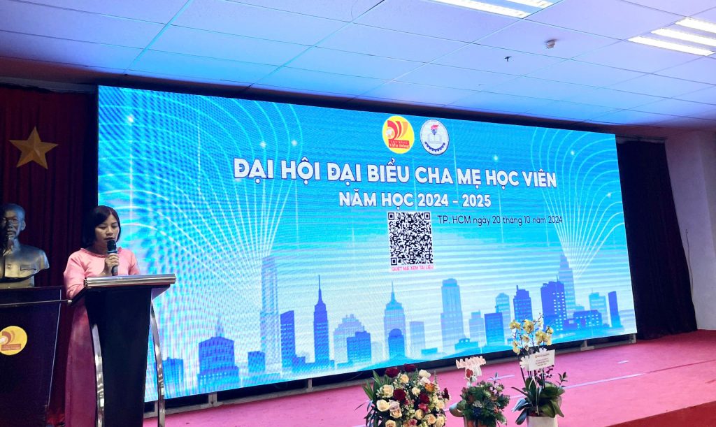 Đại hội Đại biểu Cha mẹ học viên năm học 2024 – 2025