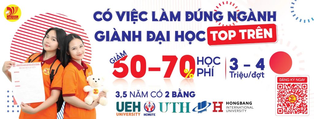 Xét tuyển Đại học (VHVL), Cao đẳng 2025 bằng điểm học bạ THPT (Nhà nước trợ cấp 50-60% học phí)